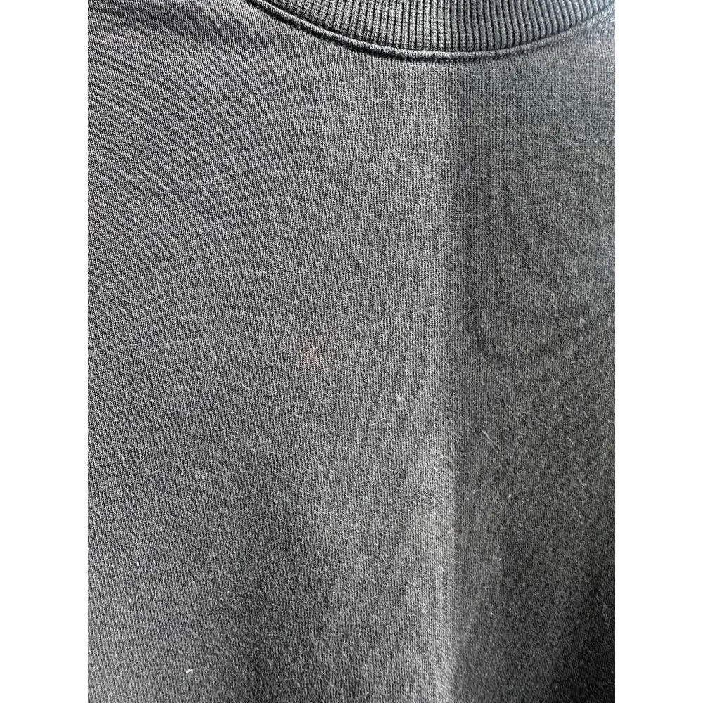 Alo Brown Pullover Sweatshirt Cotton Fleece Logo Crew Neck Long Sleeve M - Picture 2 of 10